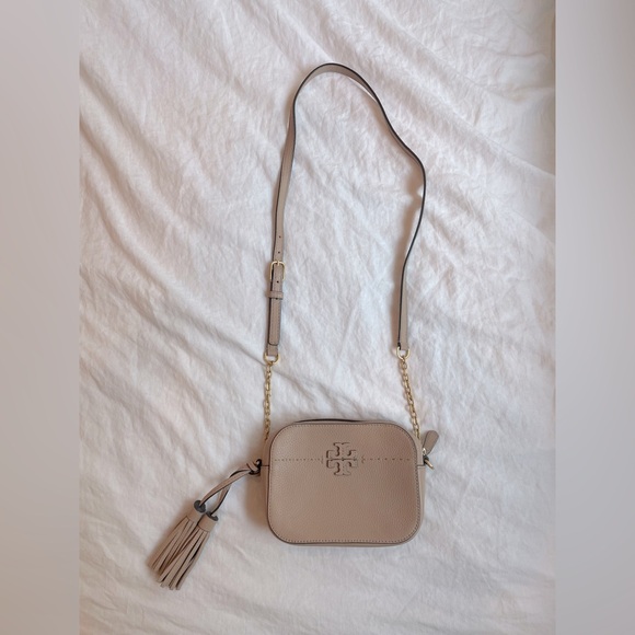 Nude Tory Burch Camera Bag - Picture 1 of 8
